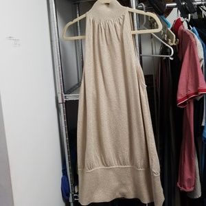 Gold glitter long shirt